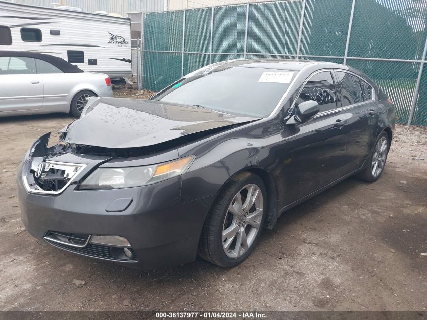 2012 Acura Tl 3.7 VIN: 19UUA9F74CA803322 Lot: 38137977