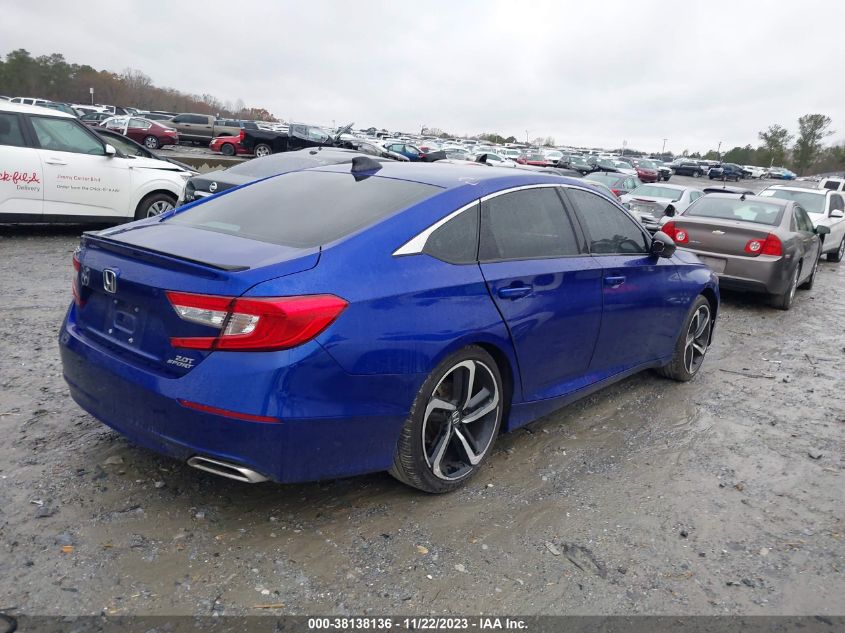 2022 Honda Accord Sport 2.0T VIN: 1HGCV2F39NA015174 Lot: 38138136