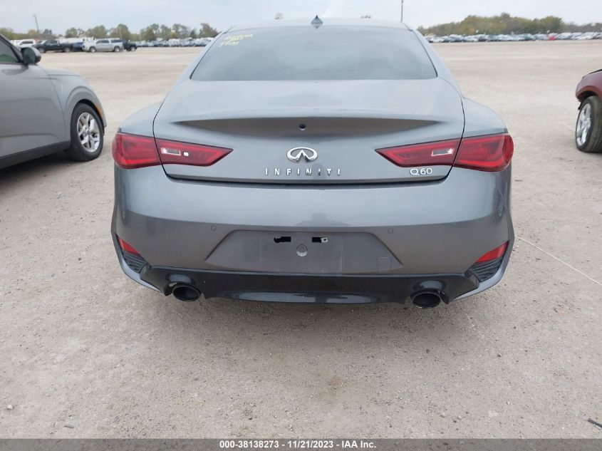 2017 Infiniti Q60 3.0T Premium VIN: JN1EV7EK8HM360876 Lot: 38138273