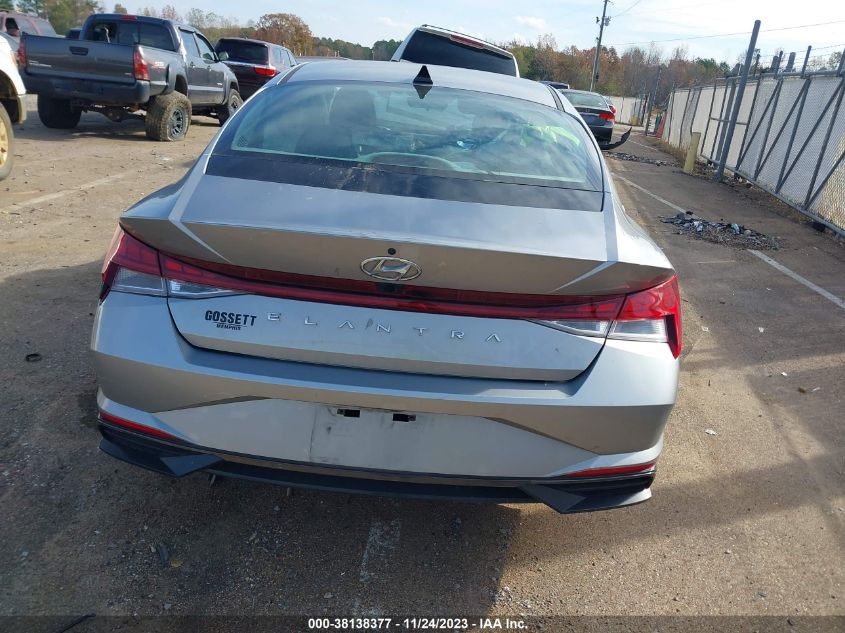 2021 Hyundai Elantra Sel VIN: 5NPLN4AG2MH030563 Lot: 38138377