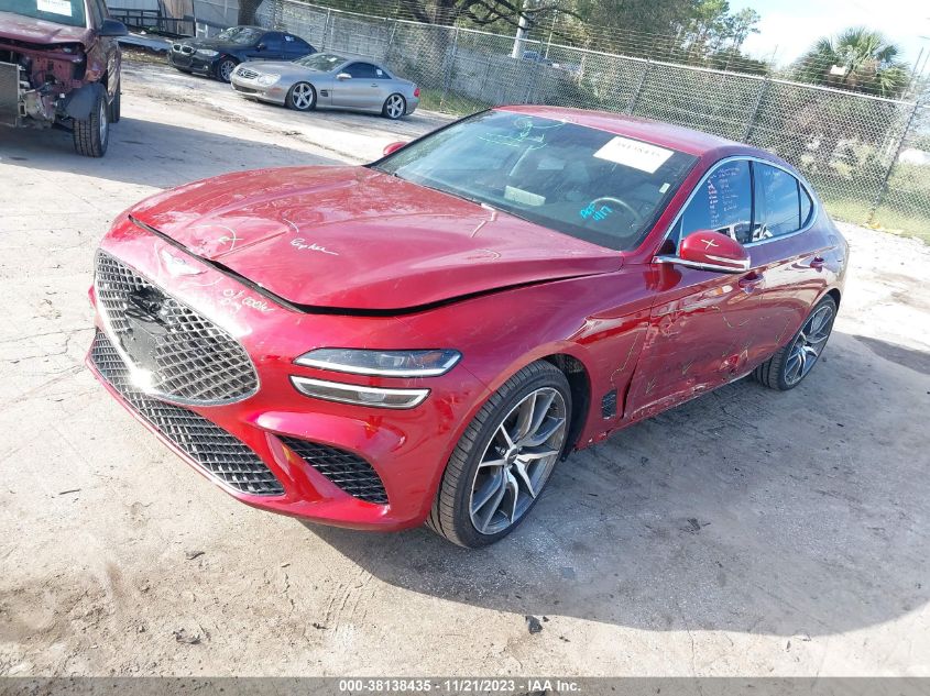 2023 Genesis G70 2.0T Awd VIN: KMTG34TAXPU127411 Lot: 38138435