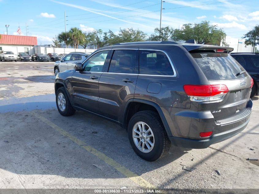 2018 Jeep Grand Cherokee Laredo E 4X4 VIN: 1C4RJFAG9JC459143 Lot: 38138630