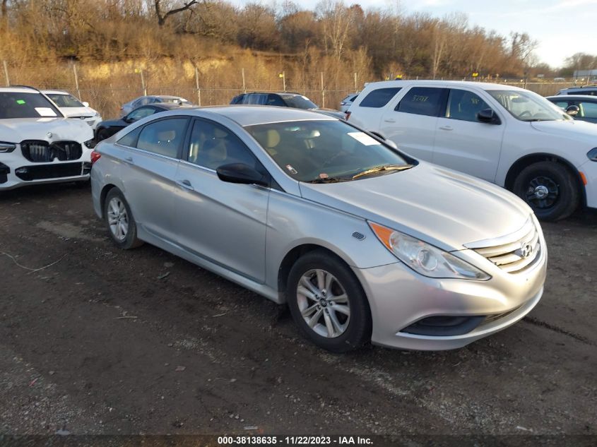 2014 Hyundai Sonata Gls VIN: 5NPEB4AC3EH858816 Lot: 38138635