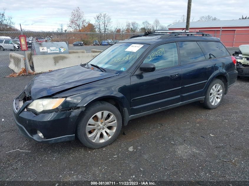 2008 Subaru Outback 2.5I Limited/2.5I Limited L.l. Bean Edition VIN: 4S4BP62C487302422 Lot: 38138711