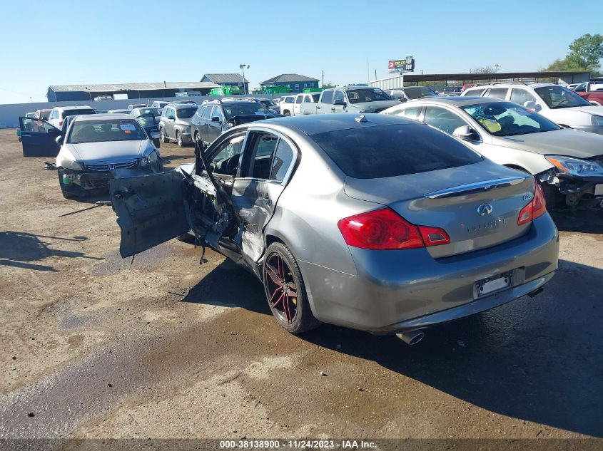 2012 Infiniti G25 Journey VIN: JN1DV6AP5CM810340 Lot: 38138900