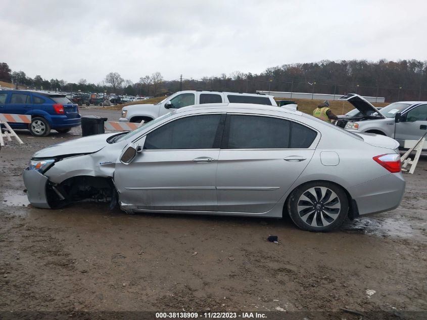 2014 Honda Accord Hybrid Touring VIN: 1HGCR6F74EA007420 Lot: 38138909