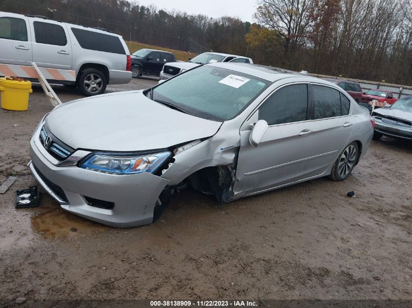 2014 Honda Accord Hybrid Touring VIN: 1HGCR6F74EA007420 Lot: 38138909