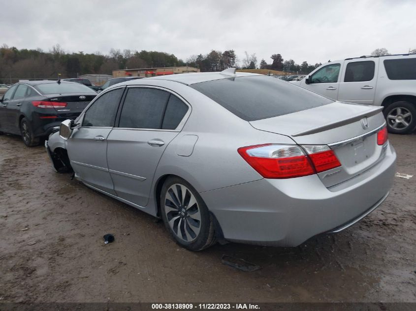 2014 Honda Accord Hybrid Touring VIN: 1HGCR6F74EA007420 Lot: 38138909