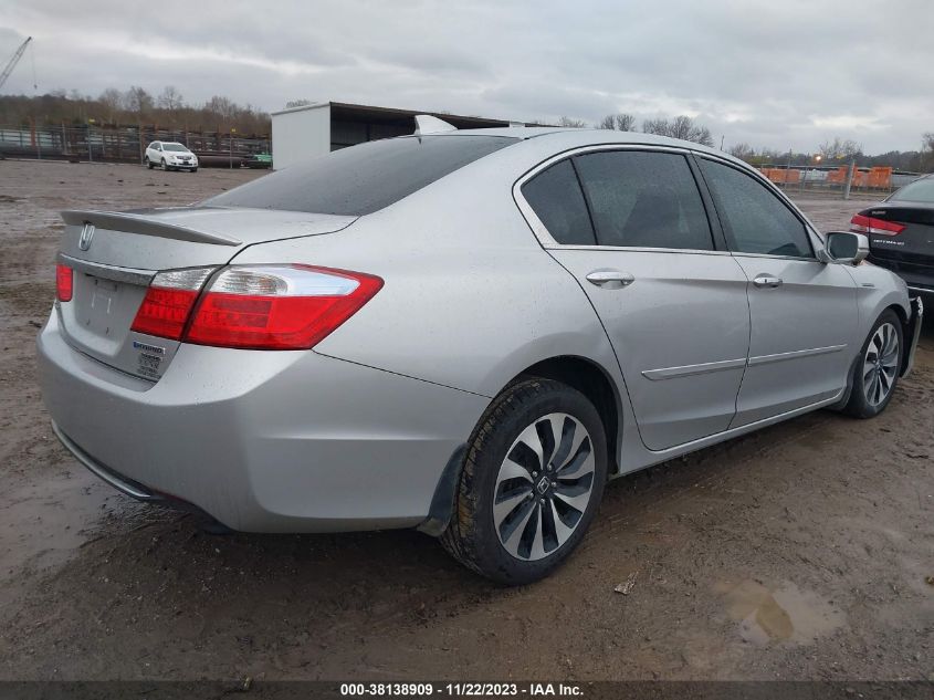 2014 Honda Accord Hybrid Touring VIN: 1HGCR6F74EA007420 Lot: 38138909