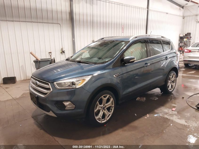 2018 Ford Escape Titanium VIN: 1FMCU9J92JUA93001 Lot: 38138991