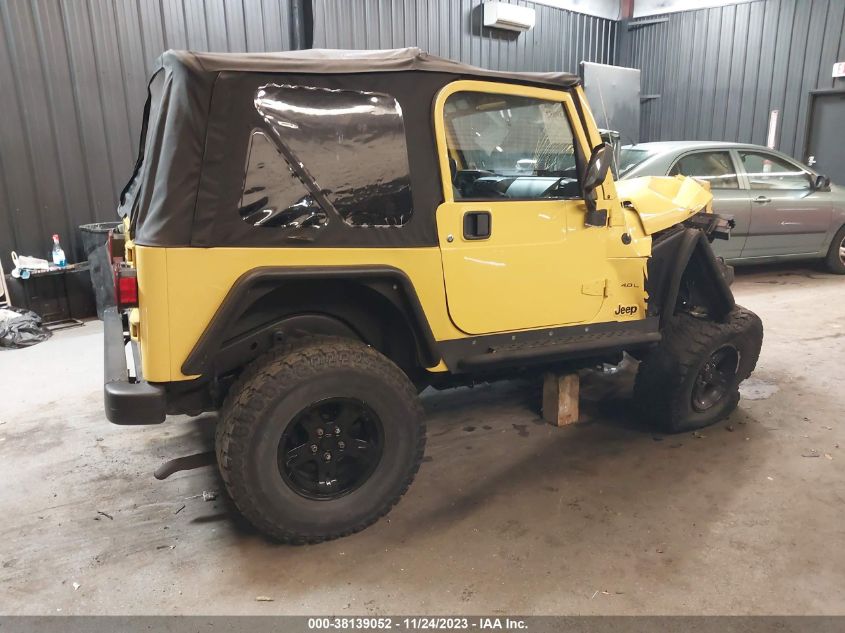 2004 Jeep Wrangler Sport VIN: 1J4FA49S24P710446 Lot: 38139052