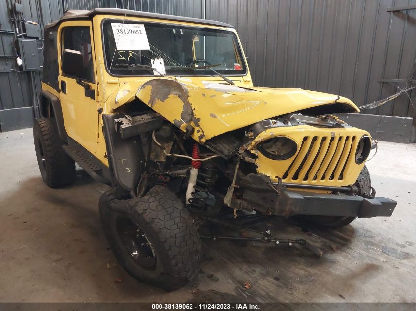 2004 Jeep Wrangler Sport VIN: 1J4FA49S24P710446 Lot: 38139052