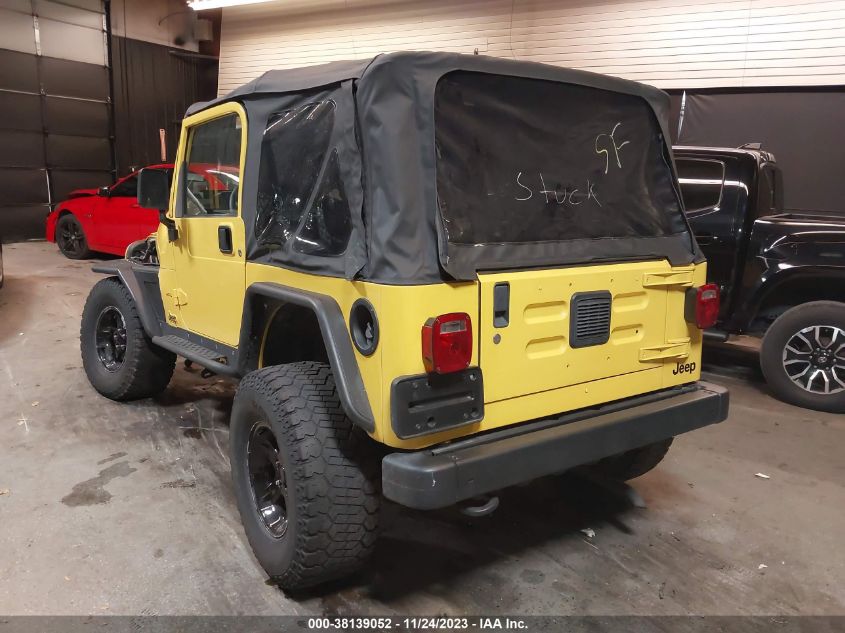 2004 Jeep Wrangler Sport VIN: 1J4FA49S24P710446 Lot: 38139052