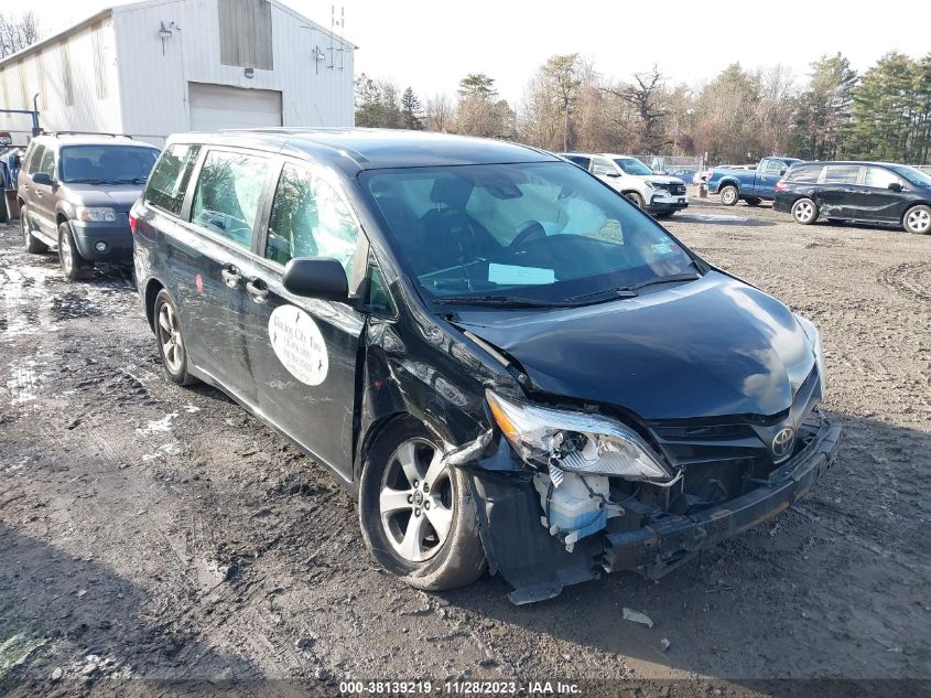 2018 Toyota Sienna L 7 Passenger VIN: 5TDZZ3DC2JS958252 Lot: 38139219