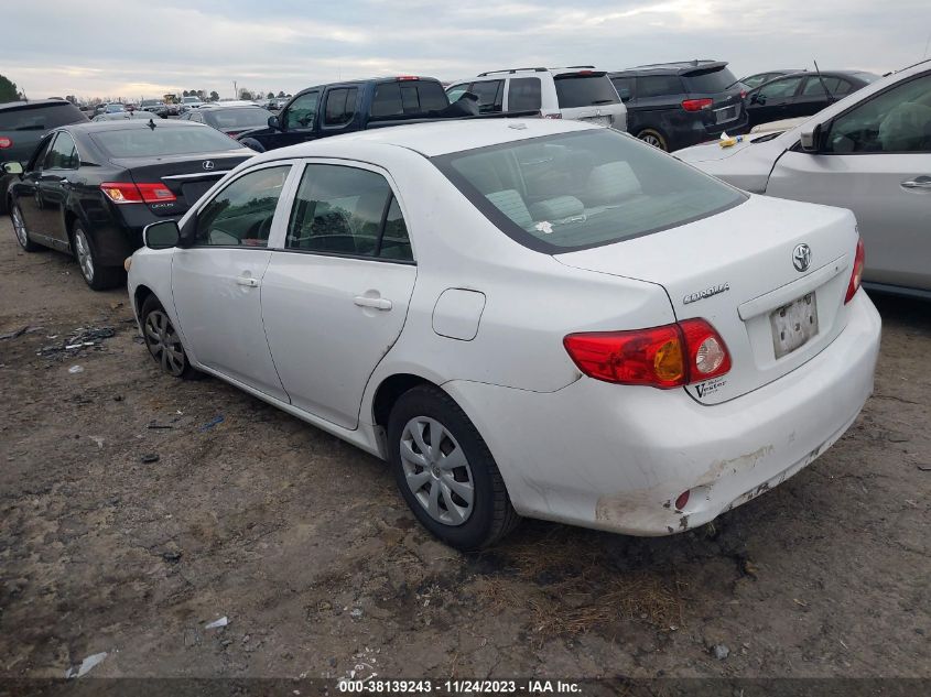 2009 Toyota Corolla Le VIN: 1NXBU40E89Z053305 Lot: 38139243