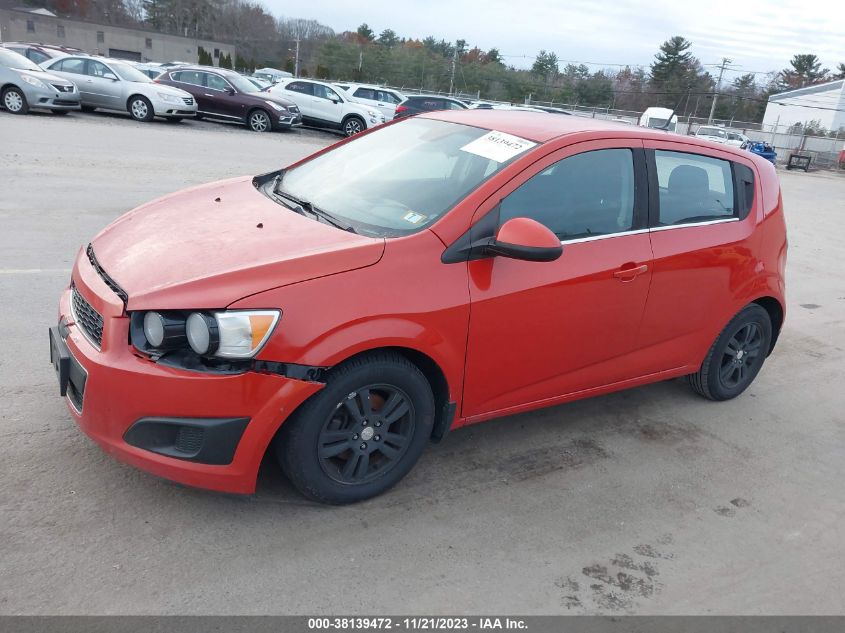 2012 Chevrolet Sonic 1Lt VIN: 1G1JD6SB9C4191515 Lot: 38139472