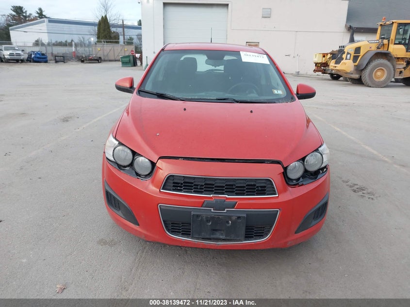 2012 Chevrolet Sonic 1Lt VIN: 1G1JD6SB9C4191515 Lot: 38139472