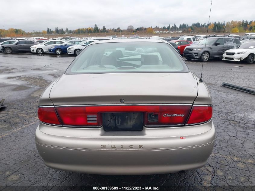 2003 Buick Century Custom VIN: 2G4WS52J331282808 Lot: 38139509