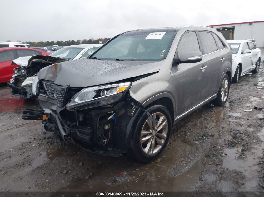 2015 Kia Sorento Limited V6 VIN: 5XYKW4A77FG554763 Lot: 38140069