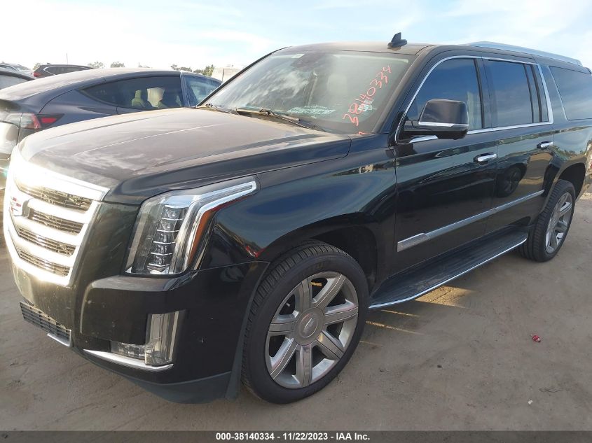 2020 Cadillac Escalade Esv 2Wd Luxury VIN: 1GYS3HKJXLR184068 Lot: 38140334