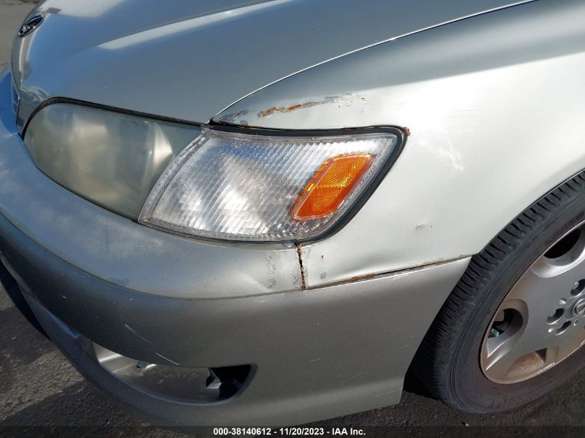 2001 Lexus Es 300 Base (A4) VIN: JT8BF28GX10309995 Lot: 38140612