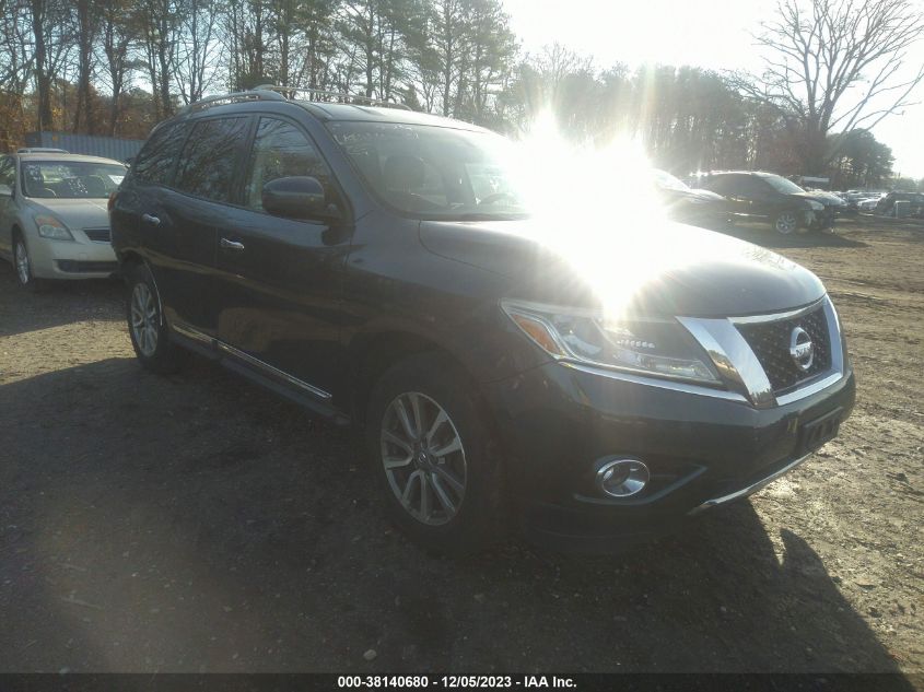 2013 Nissan Pathfinder Sl VIN: 5N1AR2MM9DC627430 Lot: 38140680