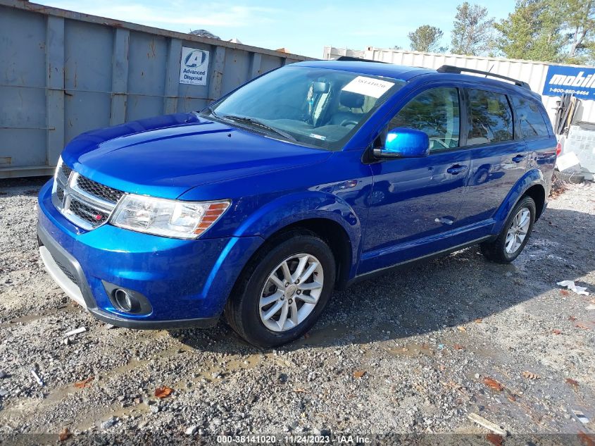 2015 Dodge Journey Sxt VIN: 3C4PDCBG2FT695219 Lot: 38141020