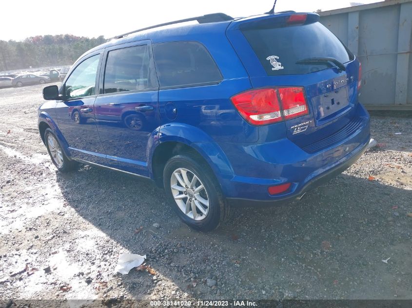 2015 Dodge Journey Sxt VIN: 3C4PDCBG2FT695219 Lot: 38141020