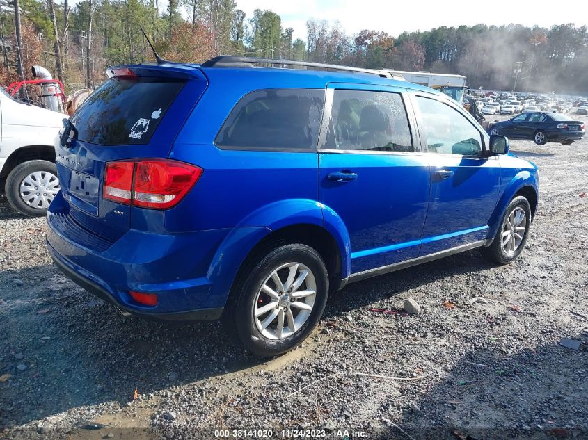 2015 Dodge Journey Sxt VIN: 3C4PDCBG2FT695219 Lot: 38141020