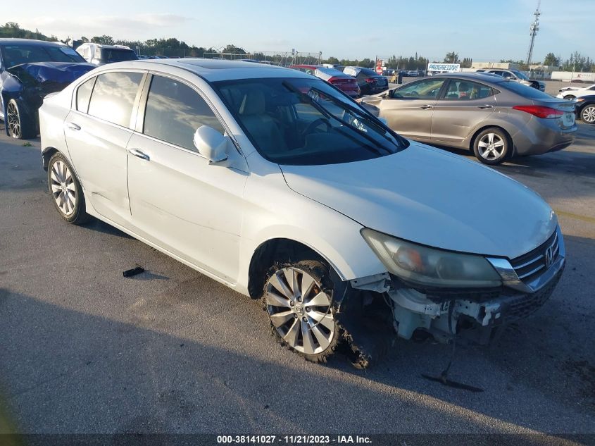 2014 Honda Accord Ex-L VIN: 1HGCR2F85EA105129 Lot: 38141027