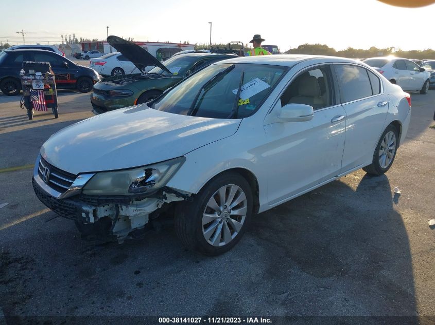 2014 Honda Accord Ex-L VIN: 1HGCR2F85EA105129 Lot: 38141027