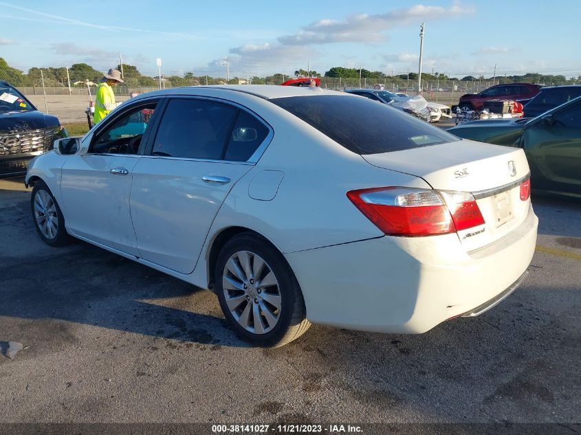 2014 Honda Accord Ex-L VIN: 1HGCR2F85EA105129 Lot: 38141027