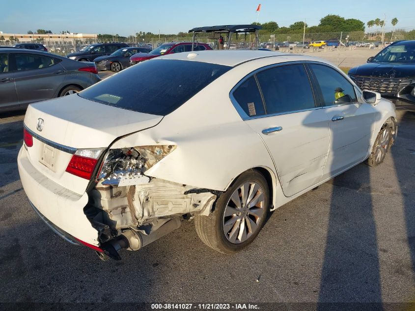 2014 Honda Accord Ex-L VIN: 1HGCR2F85EA105129 Lot: 38141027