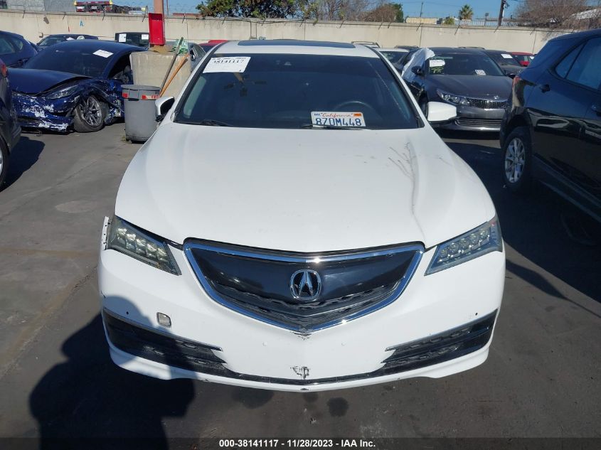 2015 Acura Tlx V6 Tech VIN: 19UUB2F55FA001255 Lot: 38141117