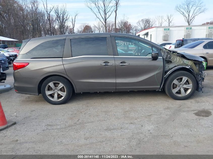 2019 Honda Odyssey Ex-L VIN: 5FNRL6H77KB008457 Lot: 40381538