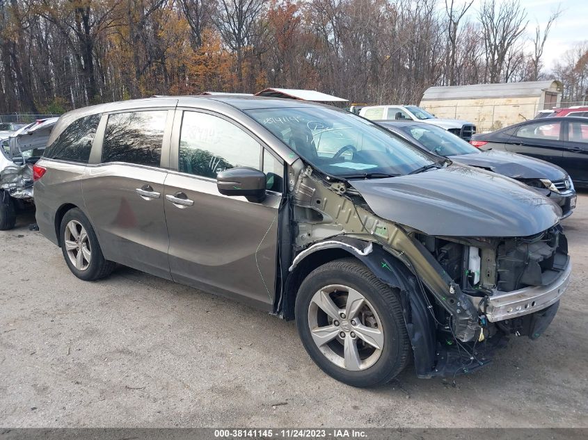 2019 Honda Odyssey Ex-L VIN: 5FNRL6H77KB008457 Lot: 40381538