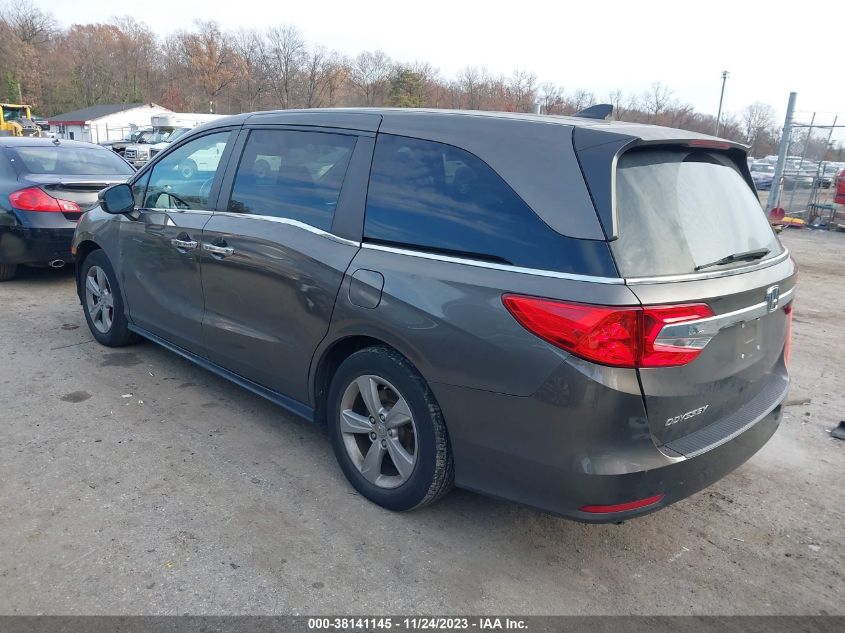 2019 Honda Odyssey Ex-L VIN: 5FNRL6H77KB008457 Lot: 40381538