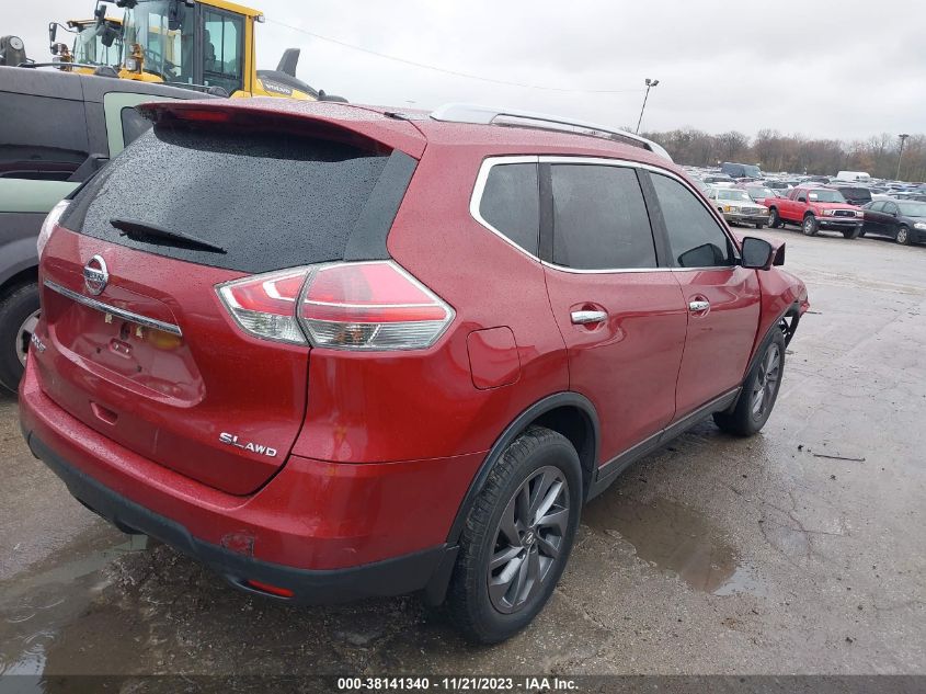 5N1AT2MV0GC868551 2016 Nissan Rogue S/Sv/Sl