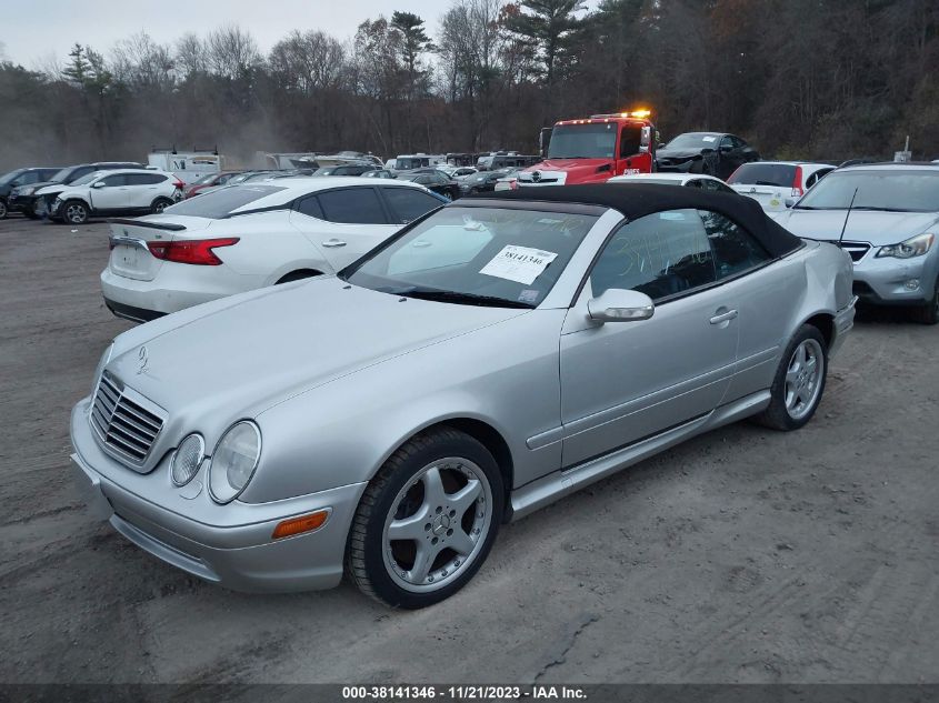 WDBLK74G22T101922 2002 Mercedes-Benz Clk-Class Amg