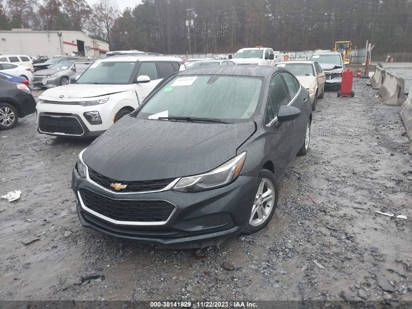 2018 Chevrolet Cruze Lt Auto VIN: 1G1BE5SM6J7178116 Lot: 38141829