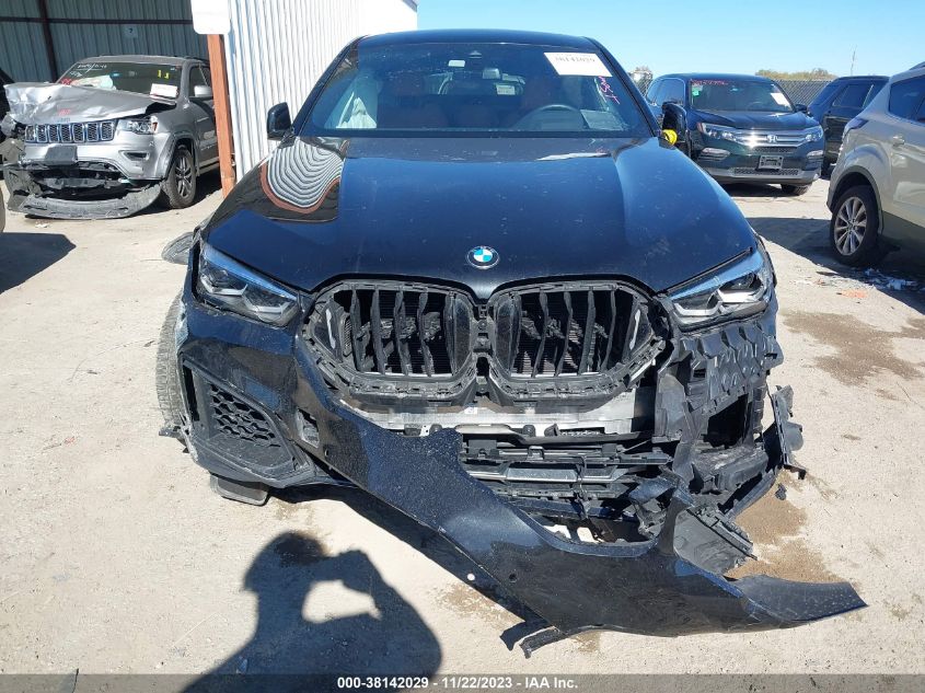 VIN 5UXCY6C06P9P66324 2023 BMW X6, Xdrive40I no.6