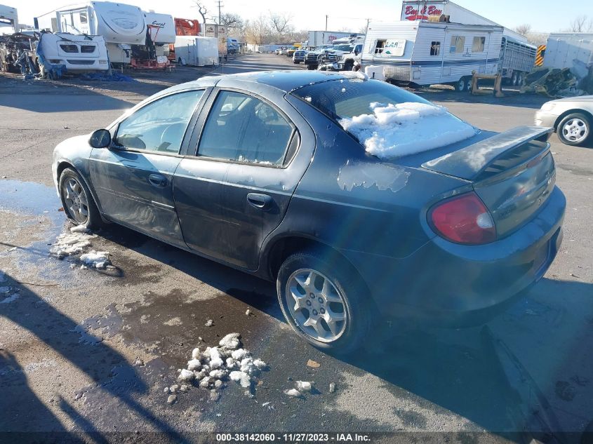 2002 Dodge Neon Sxt VIN: 1B3AS56C52D530300 Lot: 38142060