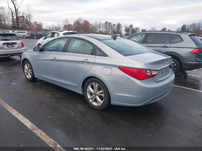 2013 Hyundai Sonata Limited VIN: 5NPEC4AC0DH715124 Lot: 40715647