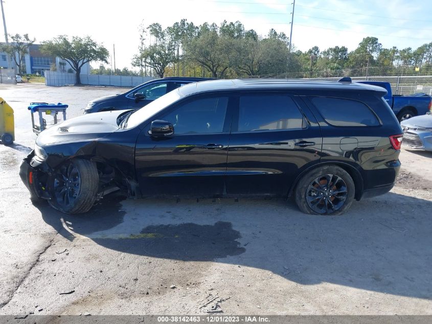 2022 Dodge Durango R/T Rwd VIN: 1C4SDHCT8NC216833 Lot: 38142463