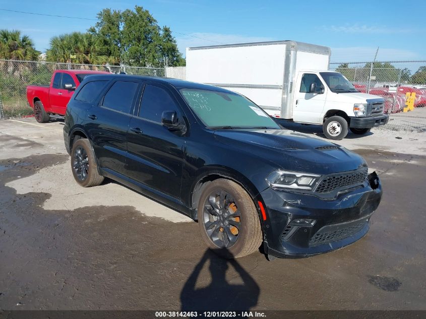 2022 Dodge Durango R/T Rwd VIN: 1C4SDHCT8NC216833 Lot: 38142463