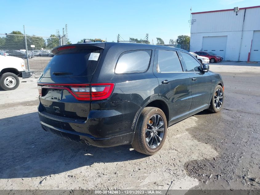 2022 Dodge Durango R/T Rwd VIN: 1C4SDHCT8NC216833 Lot: 38142463