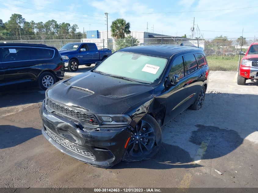 2022 Dodge Durango R/T Rwd VIN: 1C4SDHCT8NC216833 Lot: 38142463