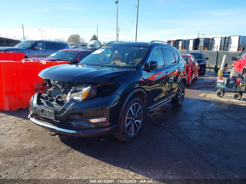 2017 Nissan Rogue Sl VIN: JN8AT2MV7HW252340 Lot: 38142681