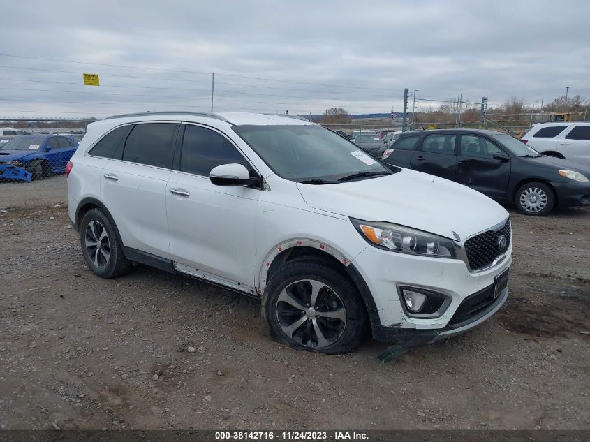 2016 Kia Sorento 2.0T Ex VIN: 5XYPH4A13GG009706 Lot: 38142716