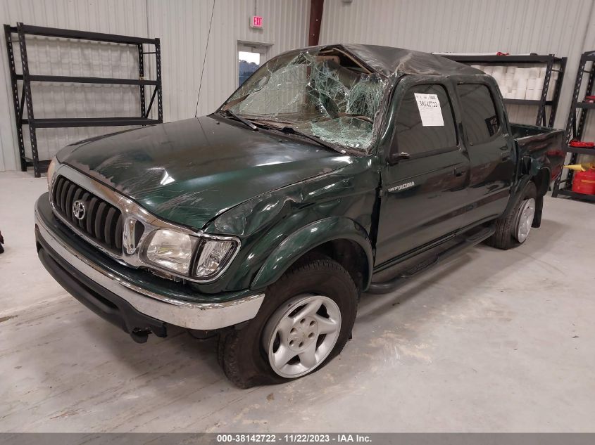 2003 Toyota Tacoma Prerunner VIN: 5TEGN92NX3Z196840 Lot: 38142722